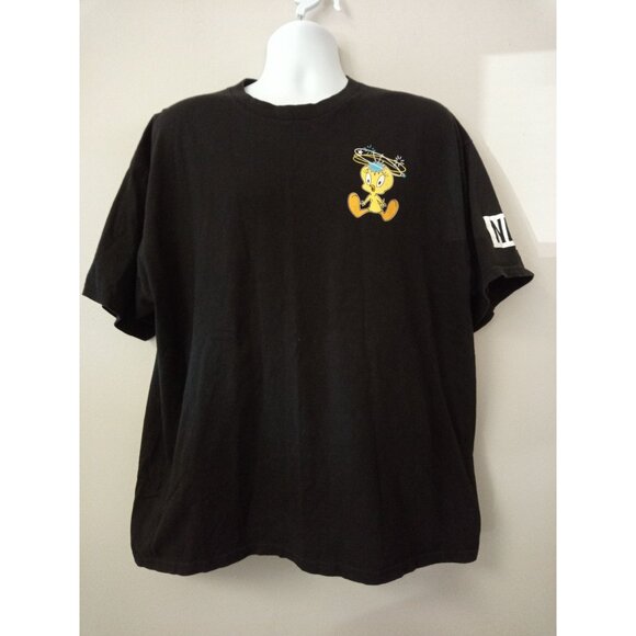 NEFF Looney Tunes Tweety Bird Black T-Shirt Size XXL - Picture 1 of 6
